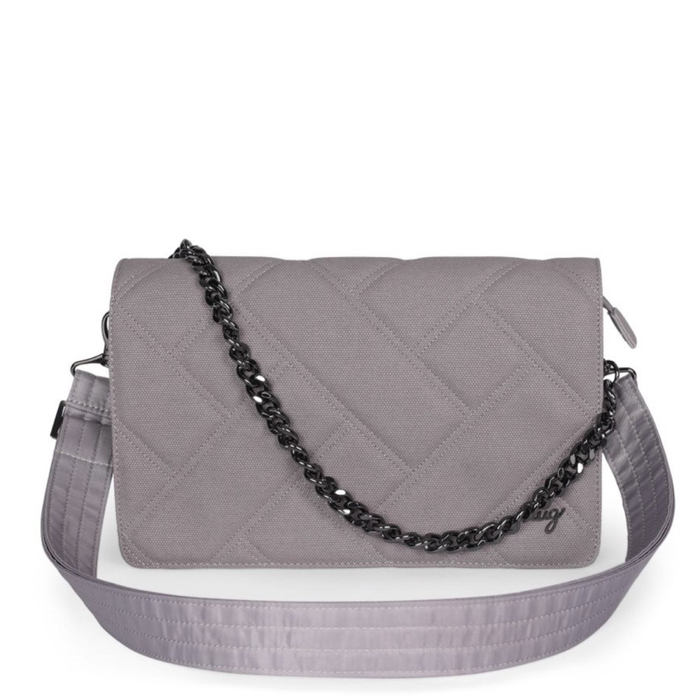 Sale! Lug Huddle Matte Luxe VL Shoulder Bag Pearl NWT